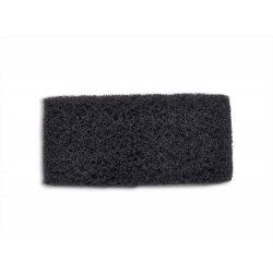 Pad ręczny czarny 25cm x 11.5cm Fibratesco